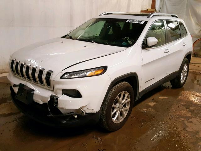 1C4PJMCB0FW636083 - 2015 JEEP CHEROKEE L WHITE photo 2