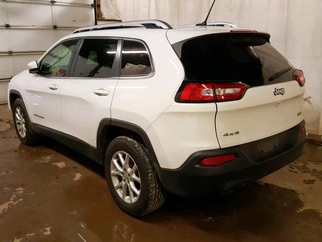 1C4PJMCB0FW636083 - 2015 JEEP CHEROKEE L WHITE photo 3