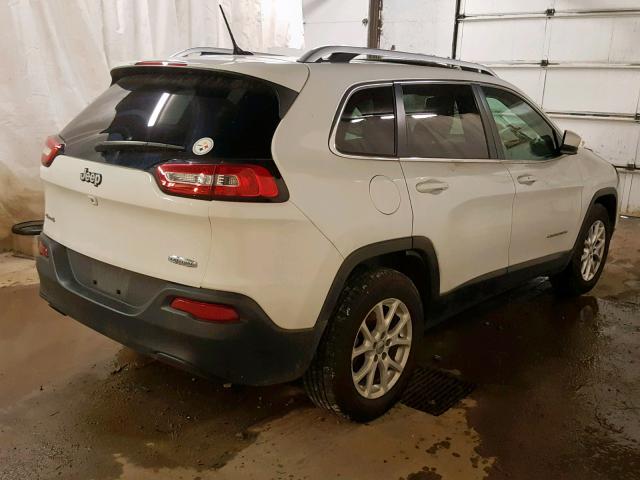 1C4PJMCB0FW636083 - 2015 JEEP CHEROKEE L WHITE photo 4