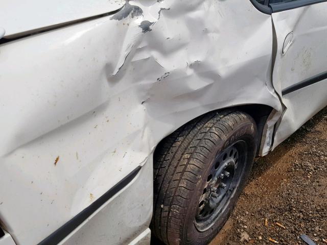 2G1WF52E949335065 - 2004 CHEVROLET IMPALA WHITE photo 9