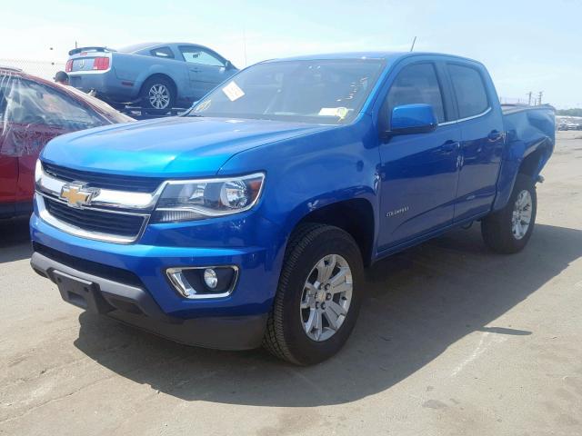 1GCGTCEN1K1174295 - 2019 CHEVROLET COLORADO L BLUE photo 2