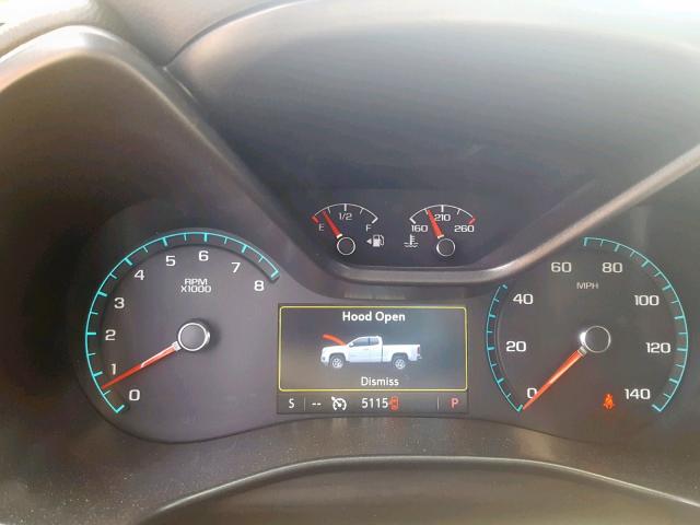 1GCGTCEN1K1174295 - 2019 CHEVROLET COLORADO L BLUE photo 8