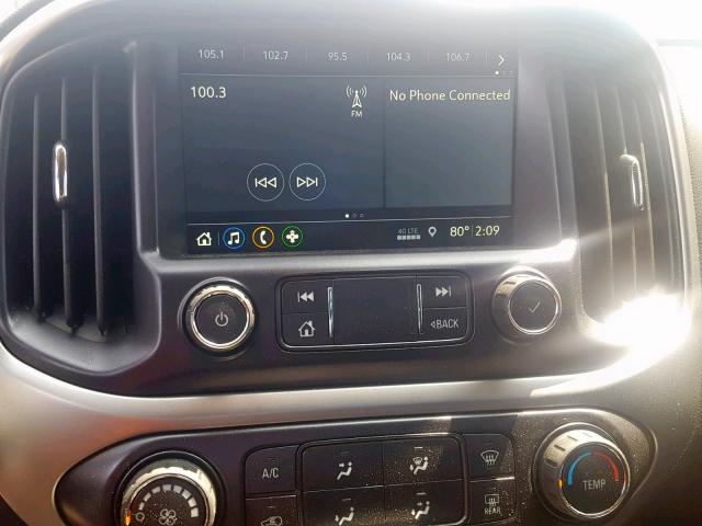 1GCGTCEN1K1174295 - 2019 CHEVROLET COLORADO L BLUE photo 9