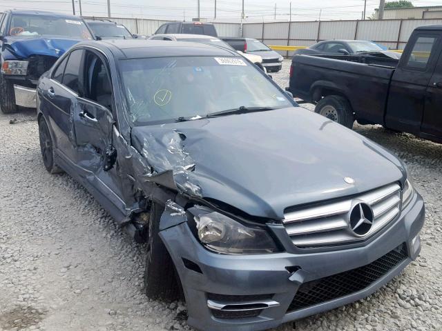 WDDGF4HB9CR213982 - 2012 MERCEDES-BENZ C 250 GREEN photo 1