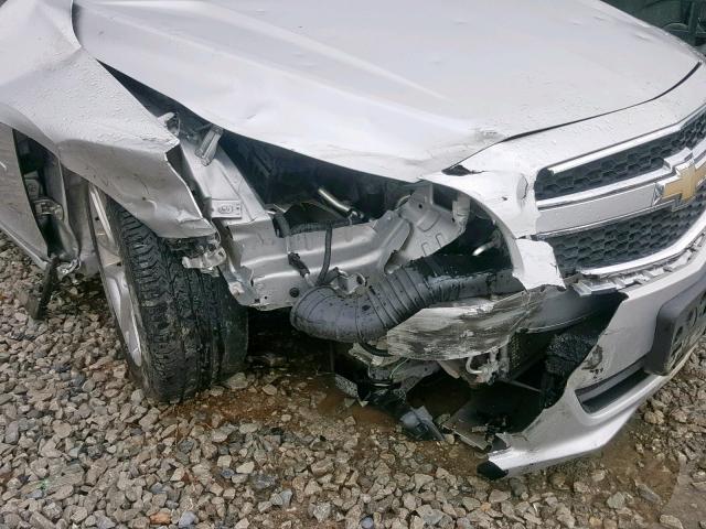 1G11D5SR4DF254954 - 2013 CHEVROLET MALIBU 1LT 银色 照片 9