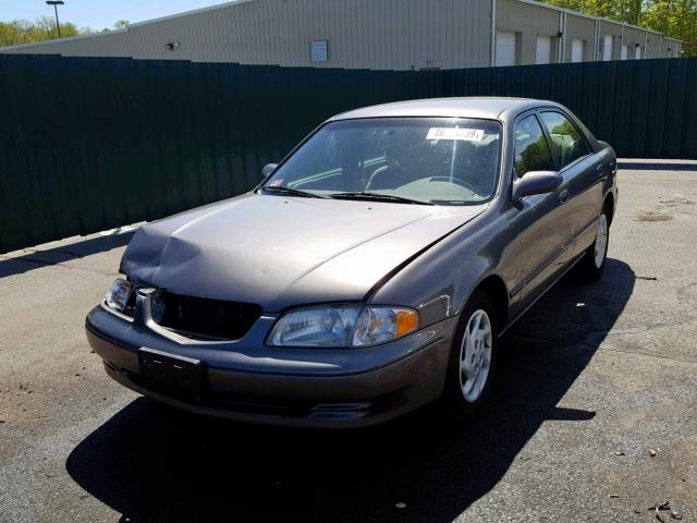 1YVGF22D925286326 - 2002 MAZDA 626 ES GRAY photo 2