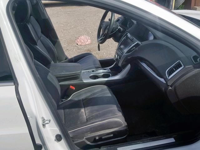 19UUB3F7XJA004118 - 2018 ACURA TLX ADVANC WHITE photo 5