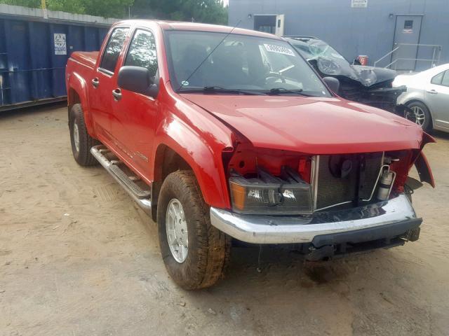 1GCDT136348224482 - 2004 CHEVROLET COLORADO RED photo 1