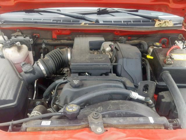 1GCDT136348224482 - 2004 CHEVROLET COLORADO RED photo 7