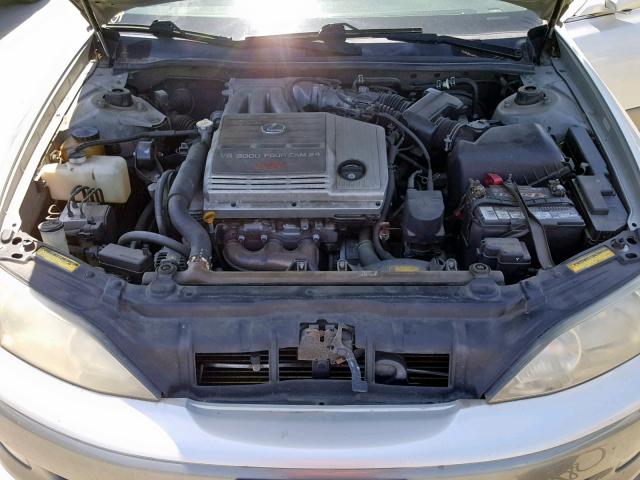 JT8BF28G6Y0282286 - 2000 LEXUS ES 300 SILVER photo 7