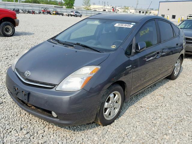 JTDKB20U073230101 - 2007 TOYOTA PRIUS GRAY photo 2