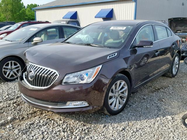 1G4GB5G36FF165123 - 2015 BUICK LACROSSE BROWN photo 2