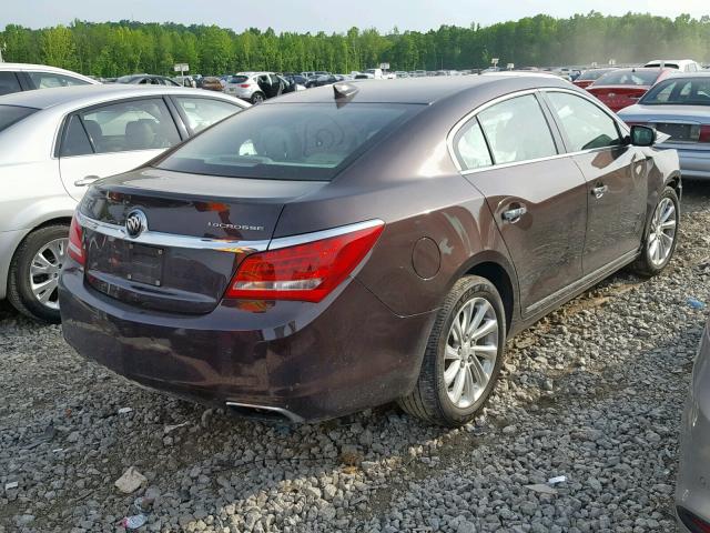 1G4GB5G36FF165123 - 2015 BUICK LACROSSE BROWN photo 4