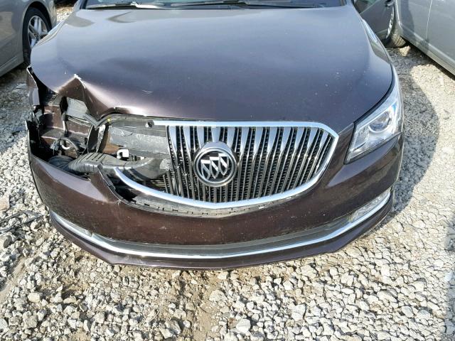 1G4GB5G36FF165123 - 2015 BUICK LACROSSE BROWN photo 7