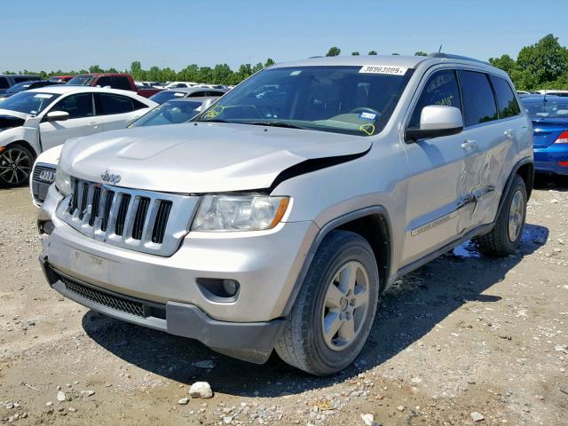 1J4RS4GG1BC553876 - 2011 JEEP GRAND CHER SILVER photo 2