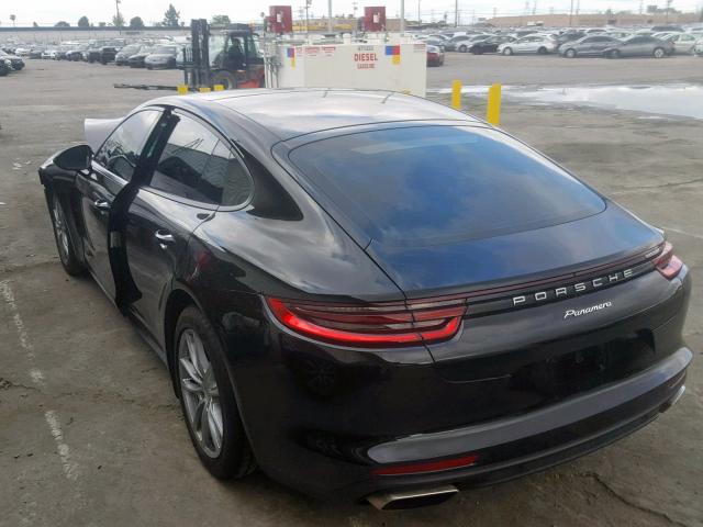 WP0AA2A78JL113901 - 2018 PORSCHE PANAMERA 4 BLACK photo 3