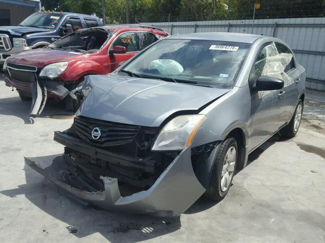 3N1AB6AP0CL673474 - 2012 NISSAN SENTRA 2.0 GRAY photo 2