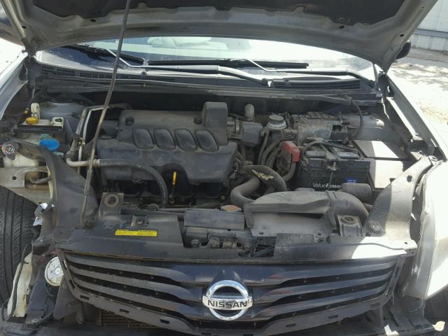 3N1AB6AP0CL673474 - 2012 NISSAN SENTRA 2.0 GRAY photo 7