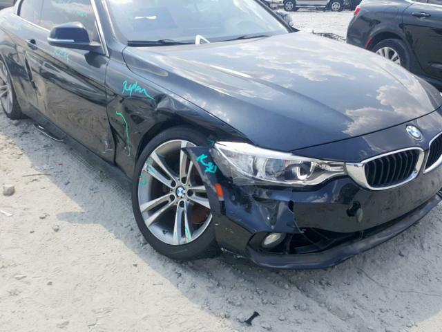 WBA3V5C58FP752190 - 2015 BMW 428 I BLACK photo 9