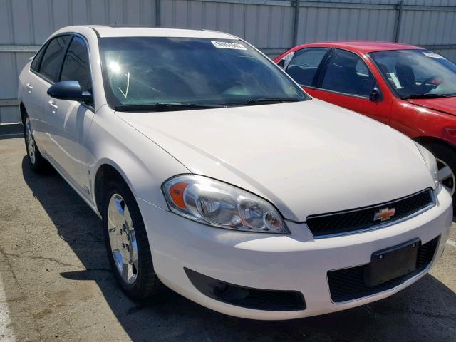 2G1WD58C089282483 - 2008 CHEVROLET IMPALA SUP WHITE photo 1