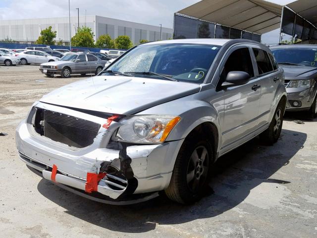 1B3HB28B98D678444 - 2008 DODGE CALIBER SILVER photo 2