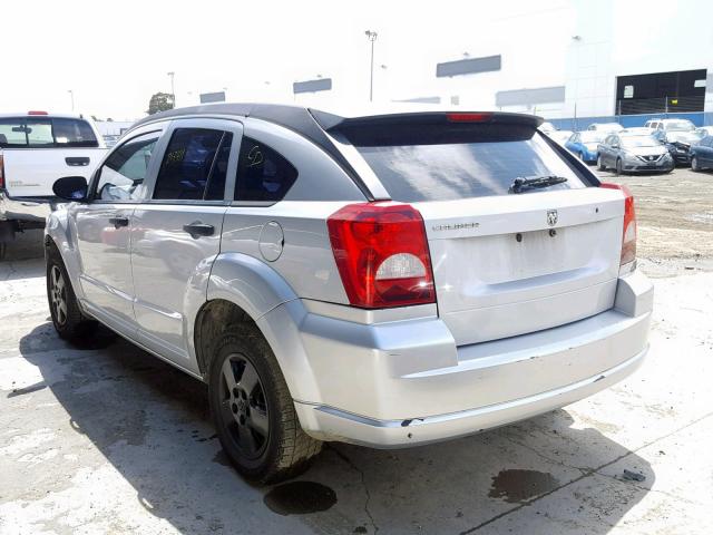 1B3HB28B98D678444 - 2008 DODGE CALIBER SILVER photo 3