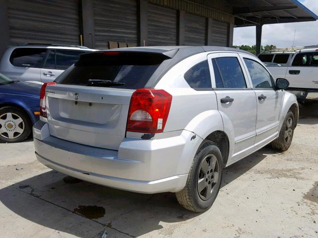 1B3HB28B98D678444 - 2008 DODGE CALIBER SILVER photo 4