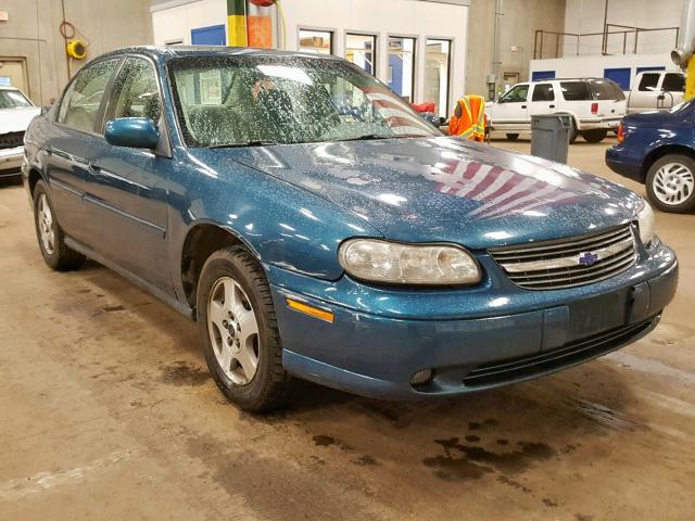 1G1NE52J93M549650 - 2003 CHEVROLET MALIBU LS TURQUOISE photo 1