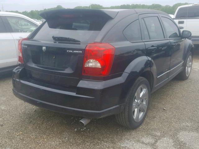 1B3CB8HB6AD616387 - 2010 DODGE CALIBER RU BLACK photo 4