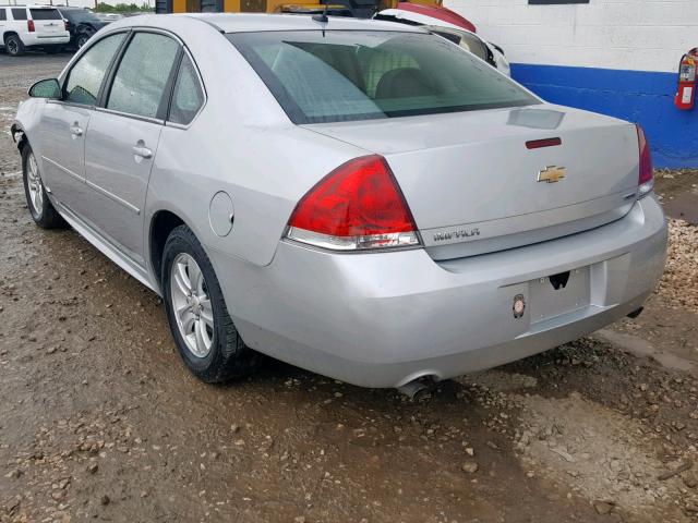 2G1WA5E38E1189038 - 2014 CHEVROLET IMPALA LIM SILVER photo 3