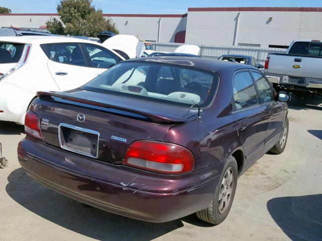 1YVGF22D8W5689235 - 1998 MAZDA 626 ES PURPLE photo 4