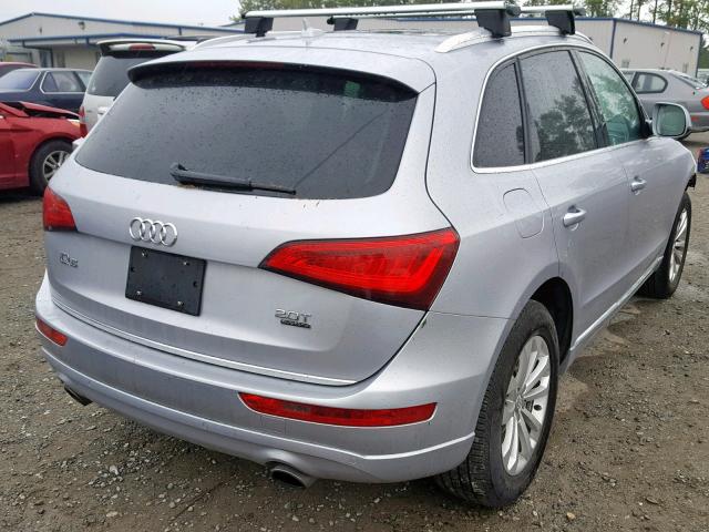 WA1L2AFP2GA071815 - 2016 AUDI Q5 PREMIUM SILVER photo 4