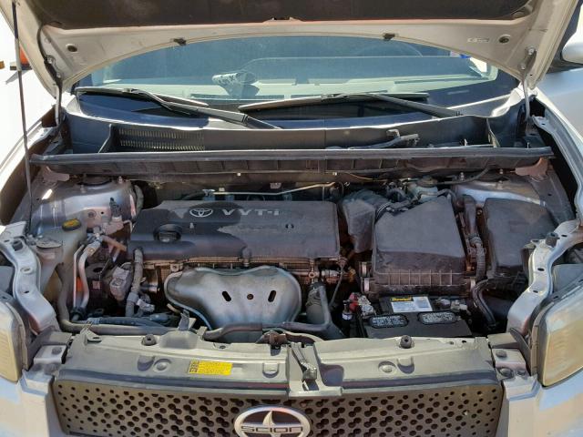 JTLKE50E481036044 - 2008 TOYOTA SCION XB 银色 照片 7
