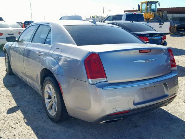 2C3CCAAG5FH743090 - 2015 CHRYSLER 300 LIMITE SILVER photo 3