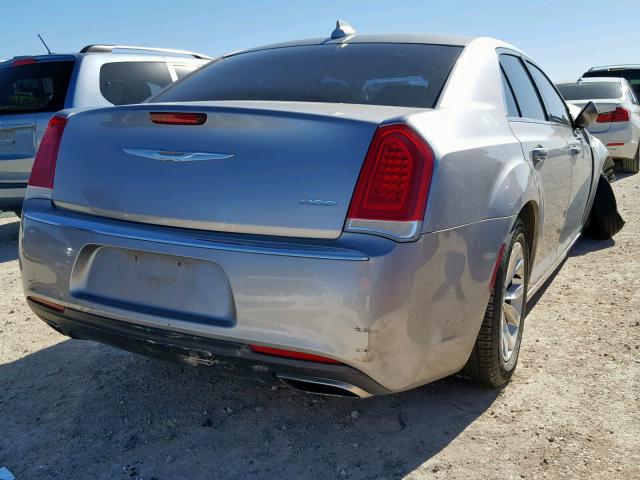 2C3CCAAG5FH743090 - 2015 CHRYSLER 300 LIMITE SILVER photo 4