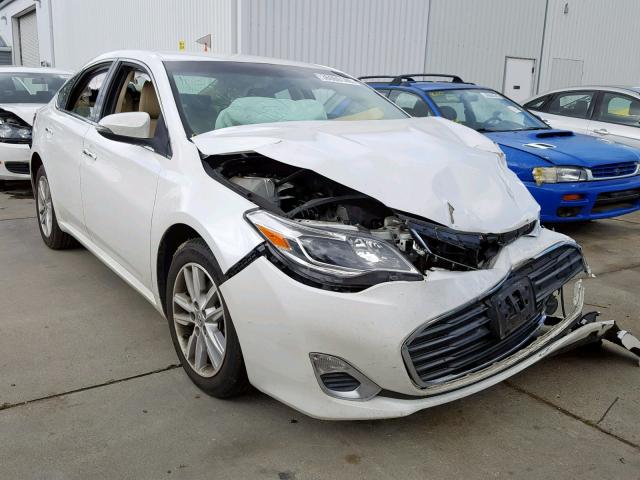 4T1BK1EB9EU120619 - 2014 TOYOTA AVALON BAS WHITE photo 1