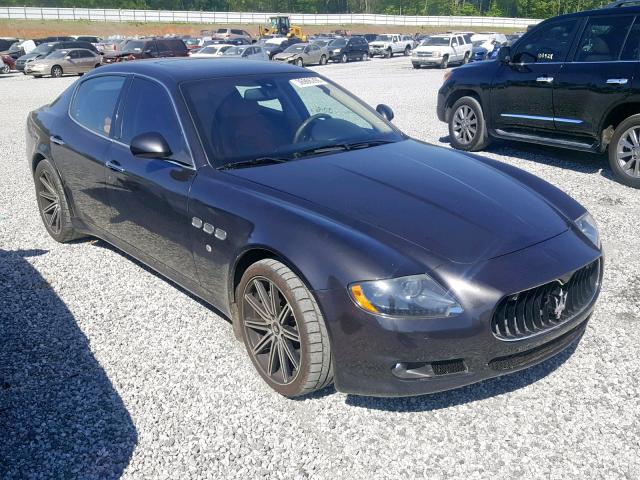 ZAM39JKA9C0063936 - 2012 MASERATI QUATTROPOR GRAY photo 1