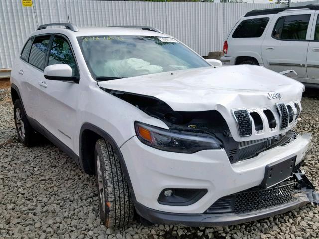 1C4PJMLX6KD311343 - 2019 JEEP CHEROKEE L WHITE photo 1