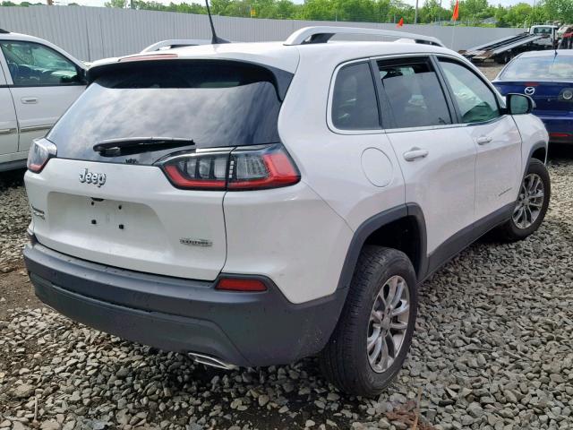 1C4PJMLX6KD311343 - 2019 JEEP CHEROKEE L WHITE photo 4