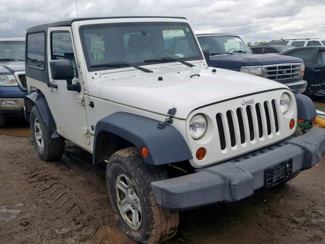 1J4FA241X8L645152 - 2008 JEEP WRANGLER X WHITE photo 1