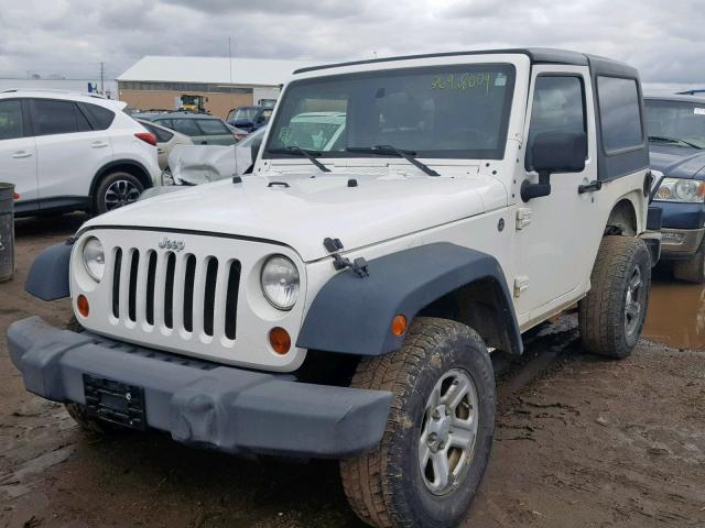 1J4FA241X8L645152 - 2008 JEEP WRANGLER X WHITE photo 2