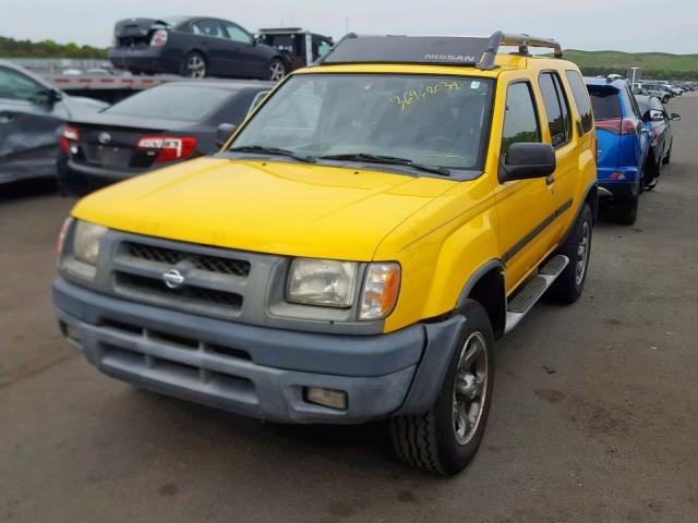 5N1ED28Y6YC531094 - 2000 NISSAN XTERRA XE YELLOW photo 2