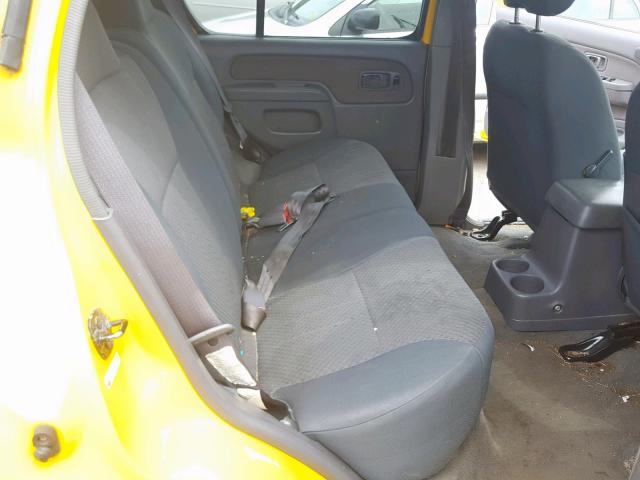 5N1ED28Y6YC531094 - 2000 NISSAN XTERRA XE YELLOW photo 6