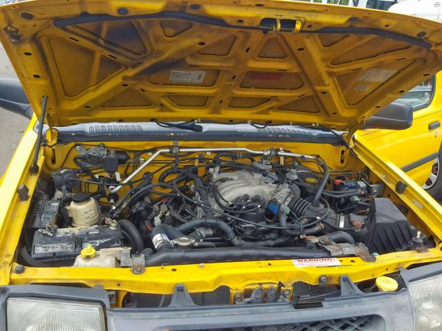 5N1ED28Y6YC531094 - 2000 NISSAN XTERRA XE YELLOW photo 7