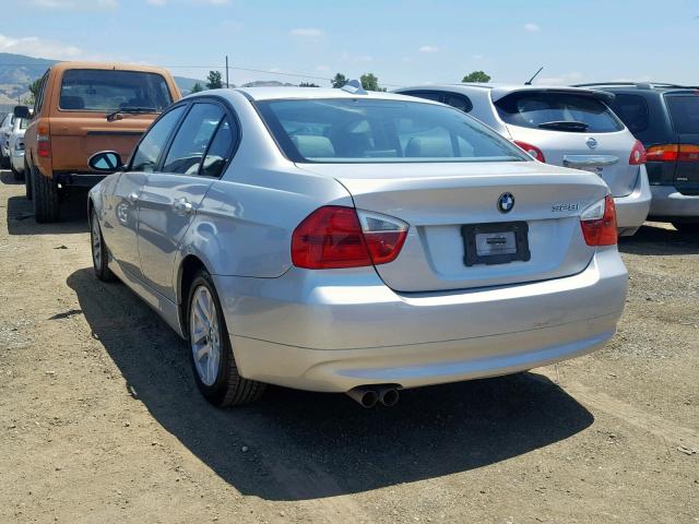 WBAVC53567FZ76578 - 2007 BMW 328 I SULE SILVER photo 3