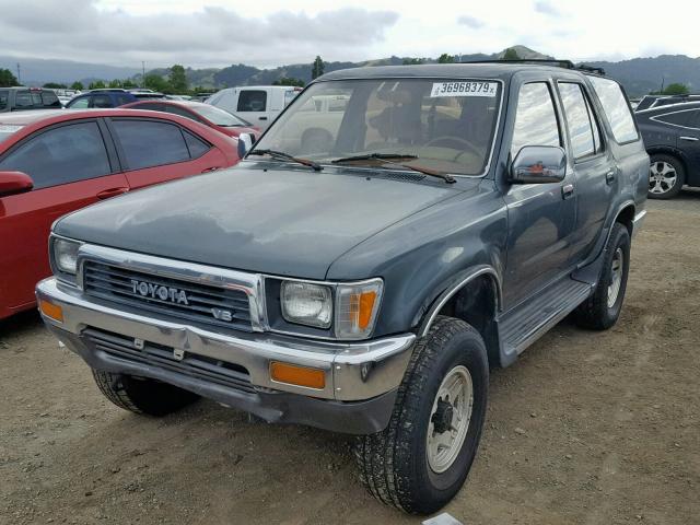 JT3VN39W0L0023142 - 1990 TOYOTA 4RUNNER VN GREEN photo 2