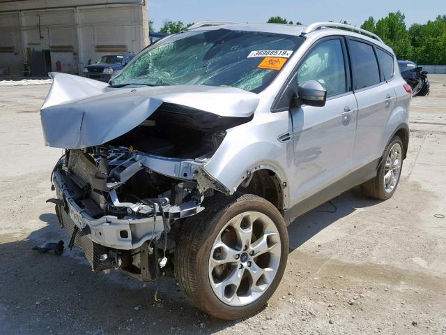 1FMCU9JX1FUB00655 - 2015 FORD ESCAPE TIT SILVER photo 2