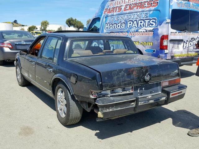 1G6KS515XJU814440 - 1988 CADILLAC SEVILLE BLACK photo 3