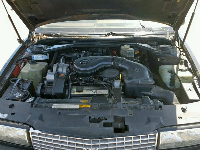 1G6KS515XJU814440 - 1988 CADILLAC SEVILLE BLACK photo 7