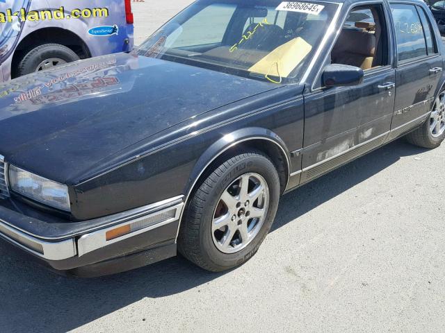 1G6KS515XJU814440 - 1988 CADILLAC SEVILLE BLACK photo 9